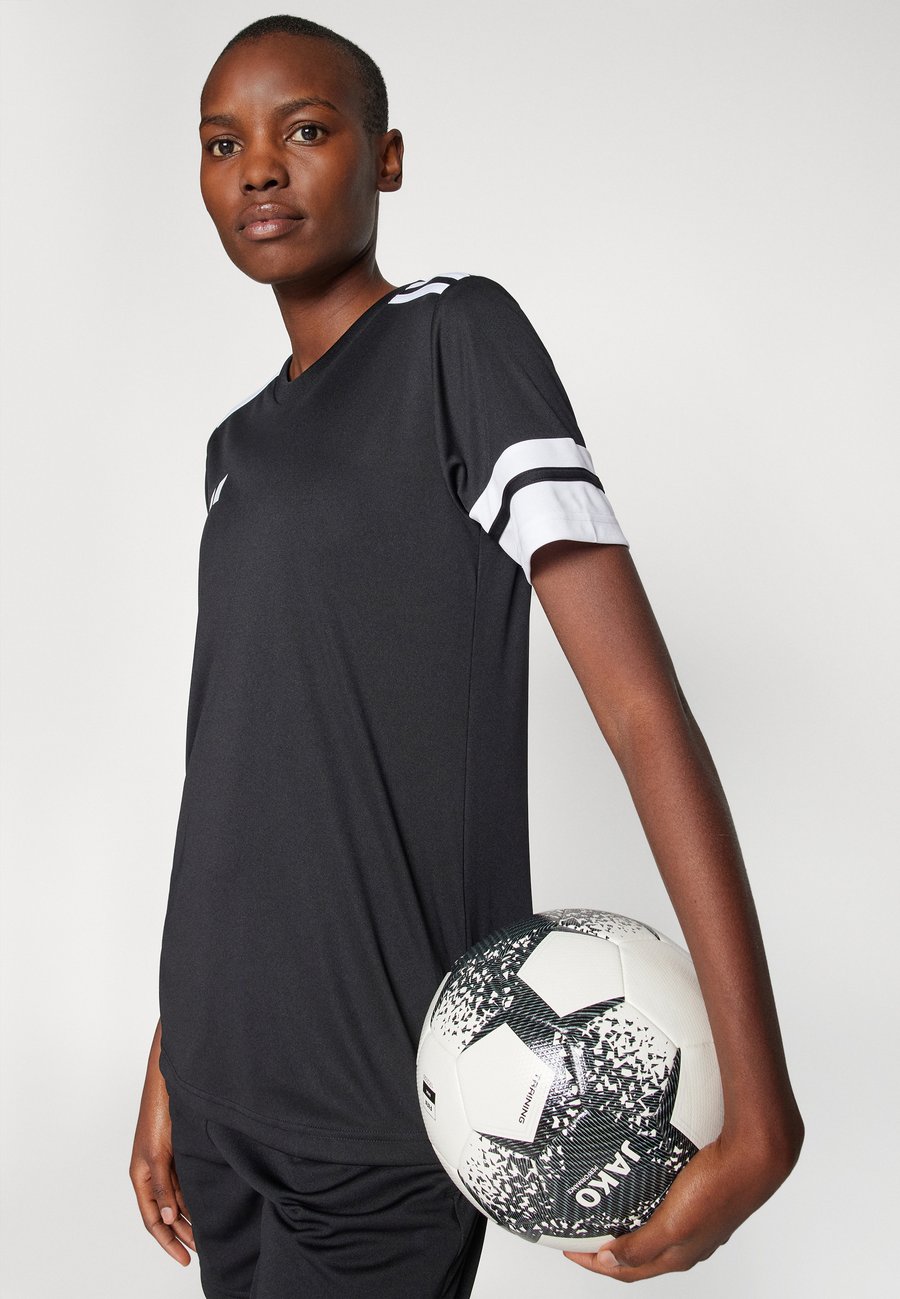 Футболка Adidas Performance SQUADRA25 JERSEY WOMEN, Black/White/Black — фото 4