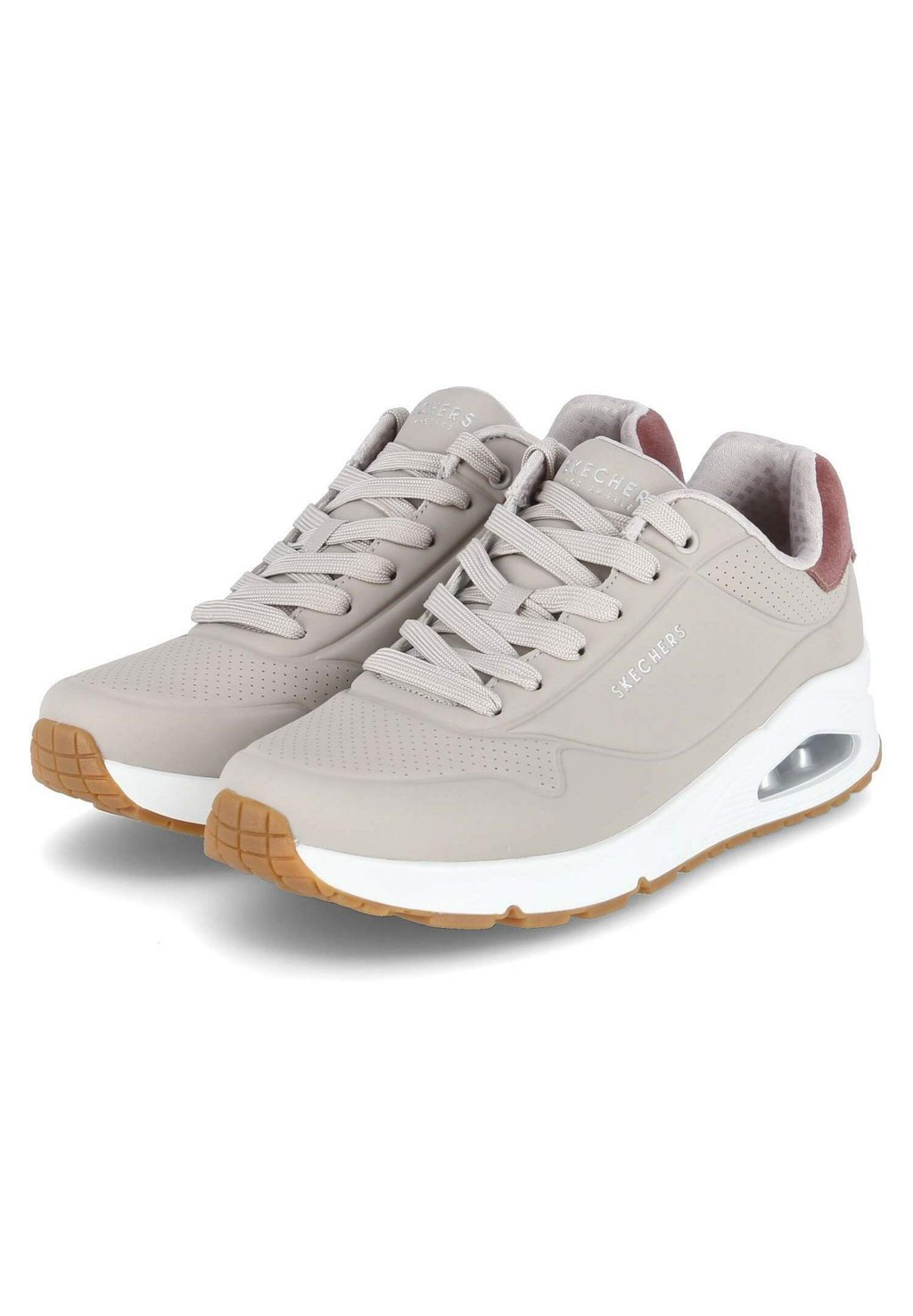 Низкие кеды Skechers, серый