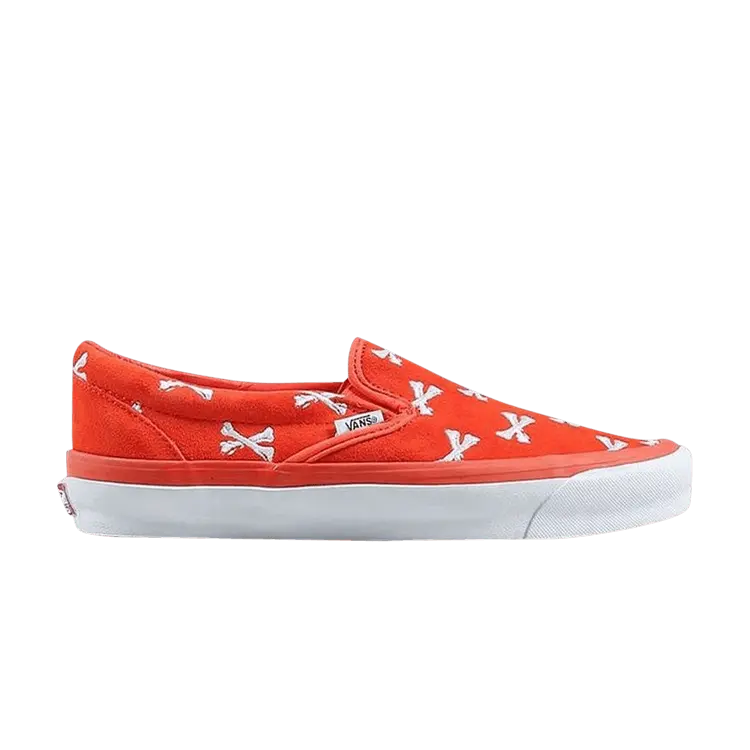 

Шлепанцы Vans WTAPS x OG Classic Slip-On LX Bones - Orange, оранжевый