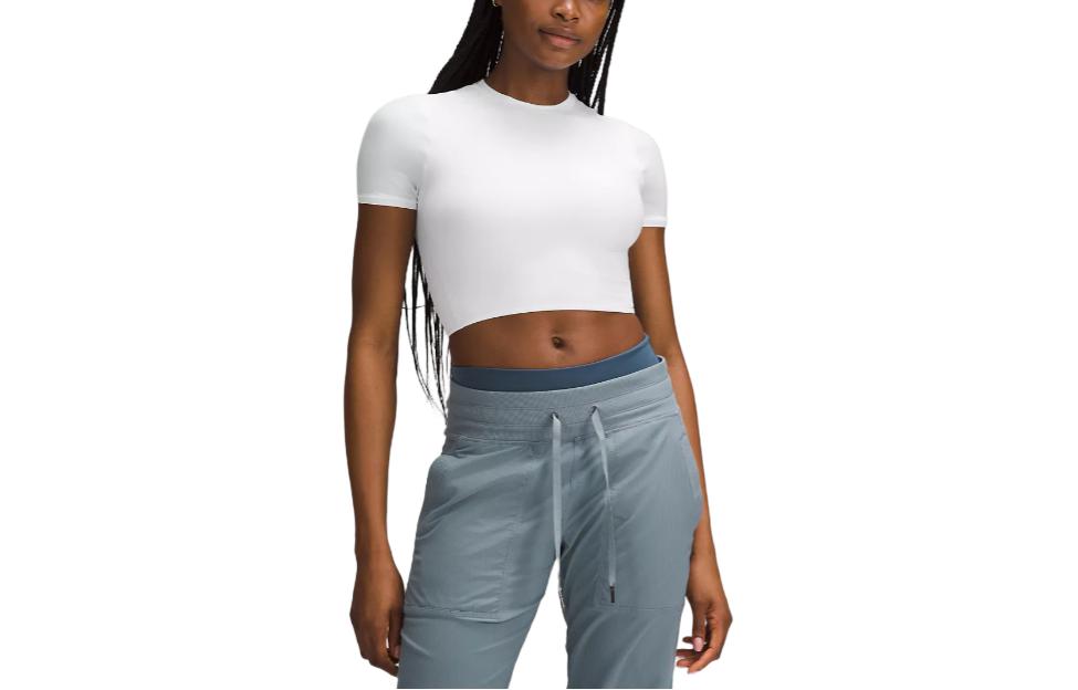 

Женская футболка Nulu Regular Lululemon, белый