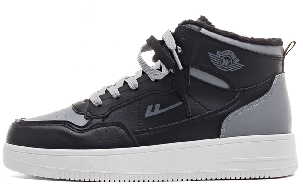 

Кроссовки WARRIOR Skateboarding Shoes Men High-top, черный