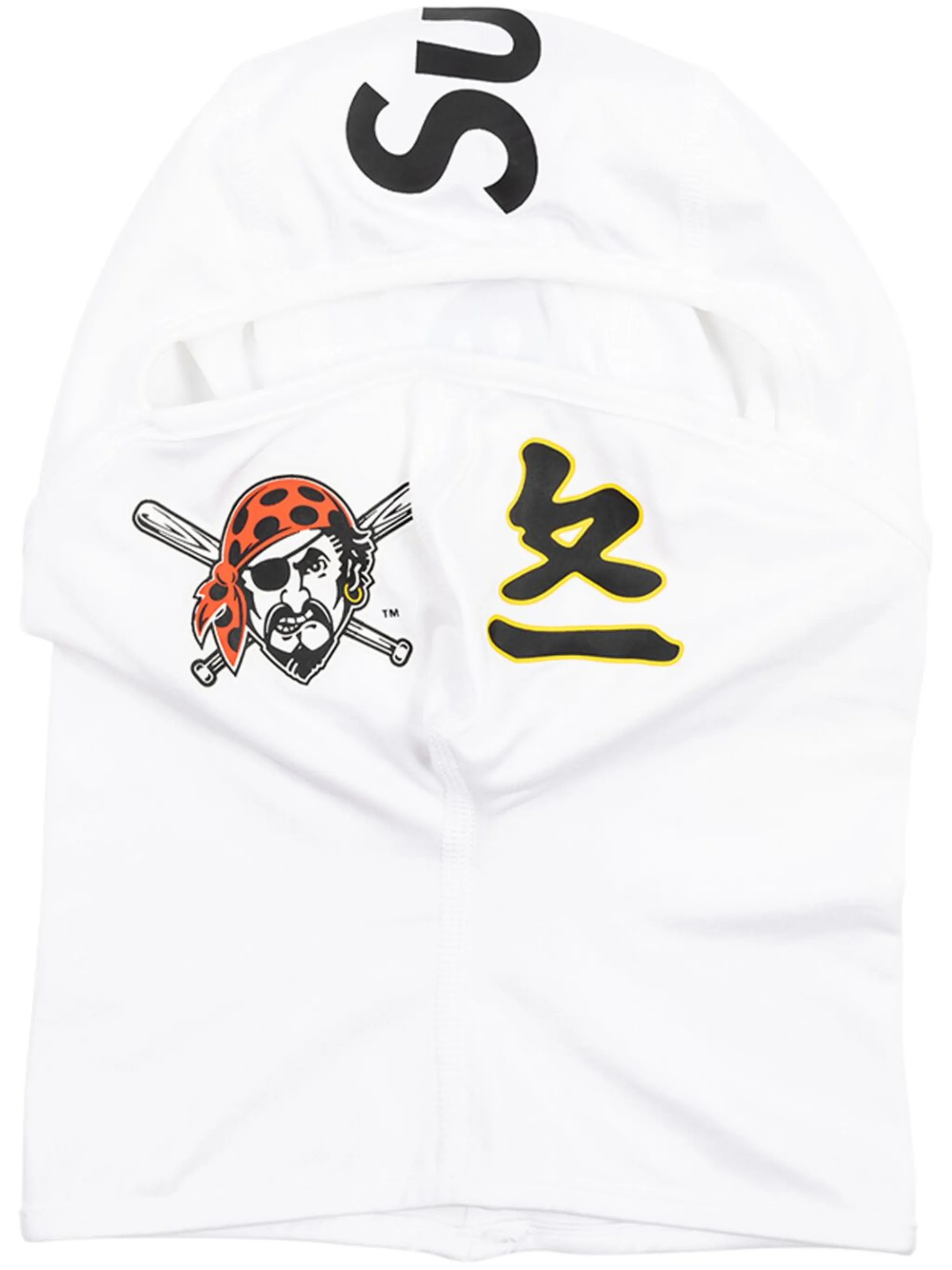 

Легкая балаклава X MLB Kanji Teams "Pittsburgh Pirates -" Supreme, белый