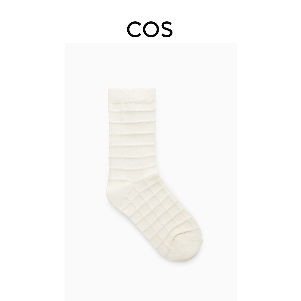 

Женские носки Cos в клетку, белый