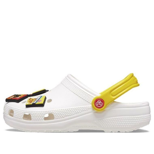 

Сандалии classic x ottogi clog 'white yellow' Crocs, белый