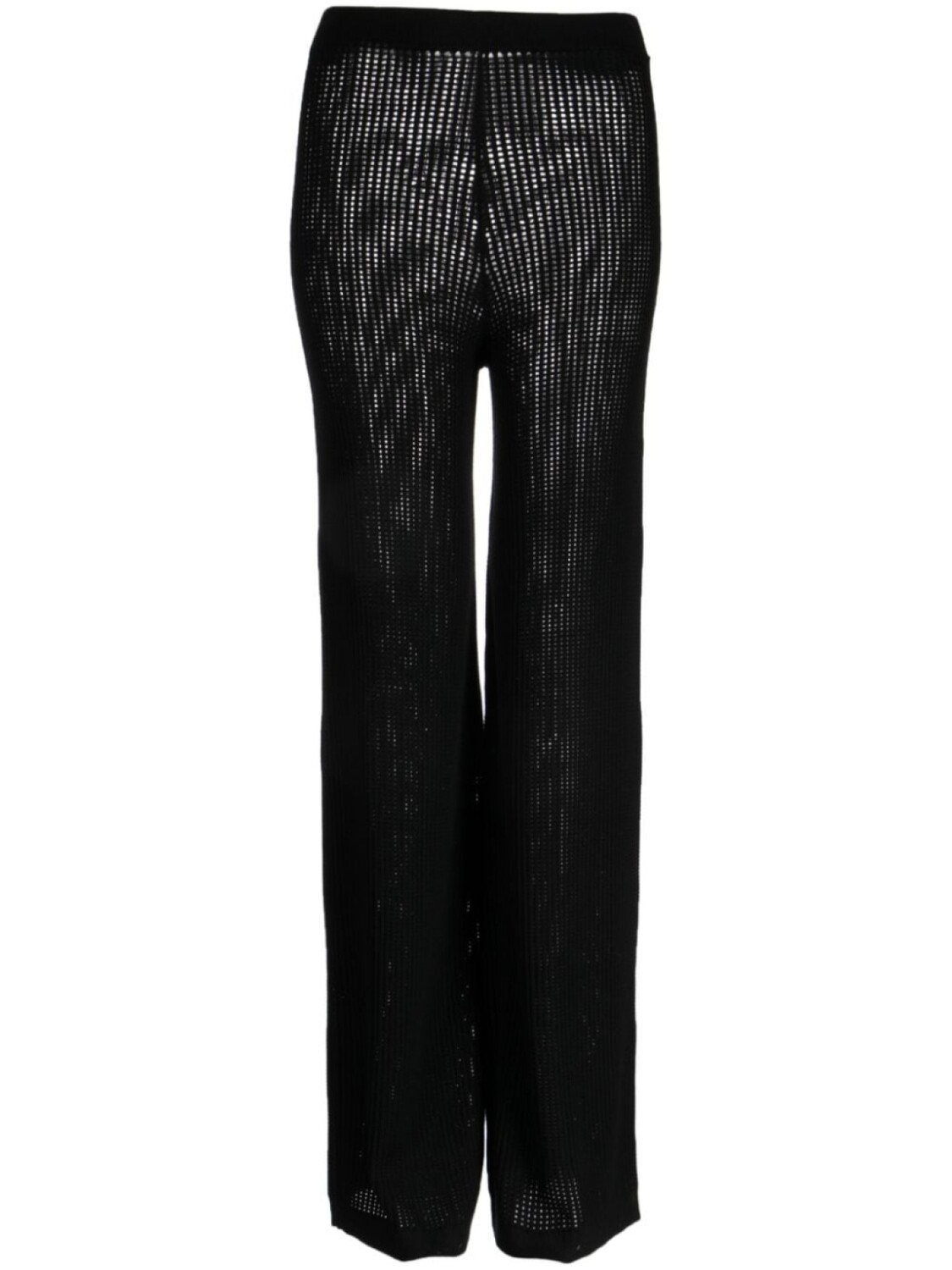 

Cynthia Rowley трикотажные брюки с завышенной талией, черный