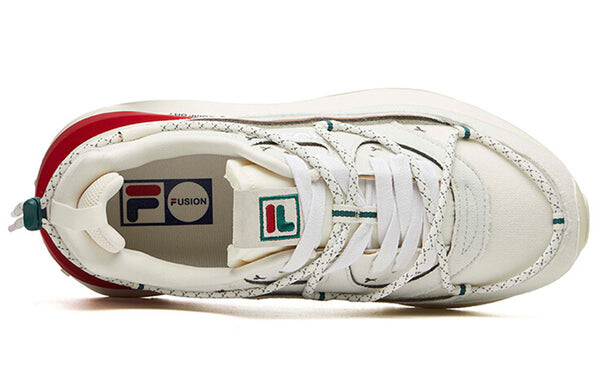 Кроссовки fila jogger dx xmas low chunky sneakers gs grey/red/green Fila Fusion, серый — фото 2