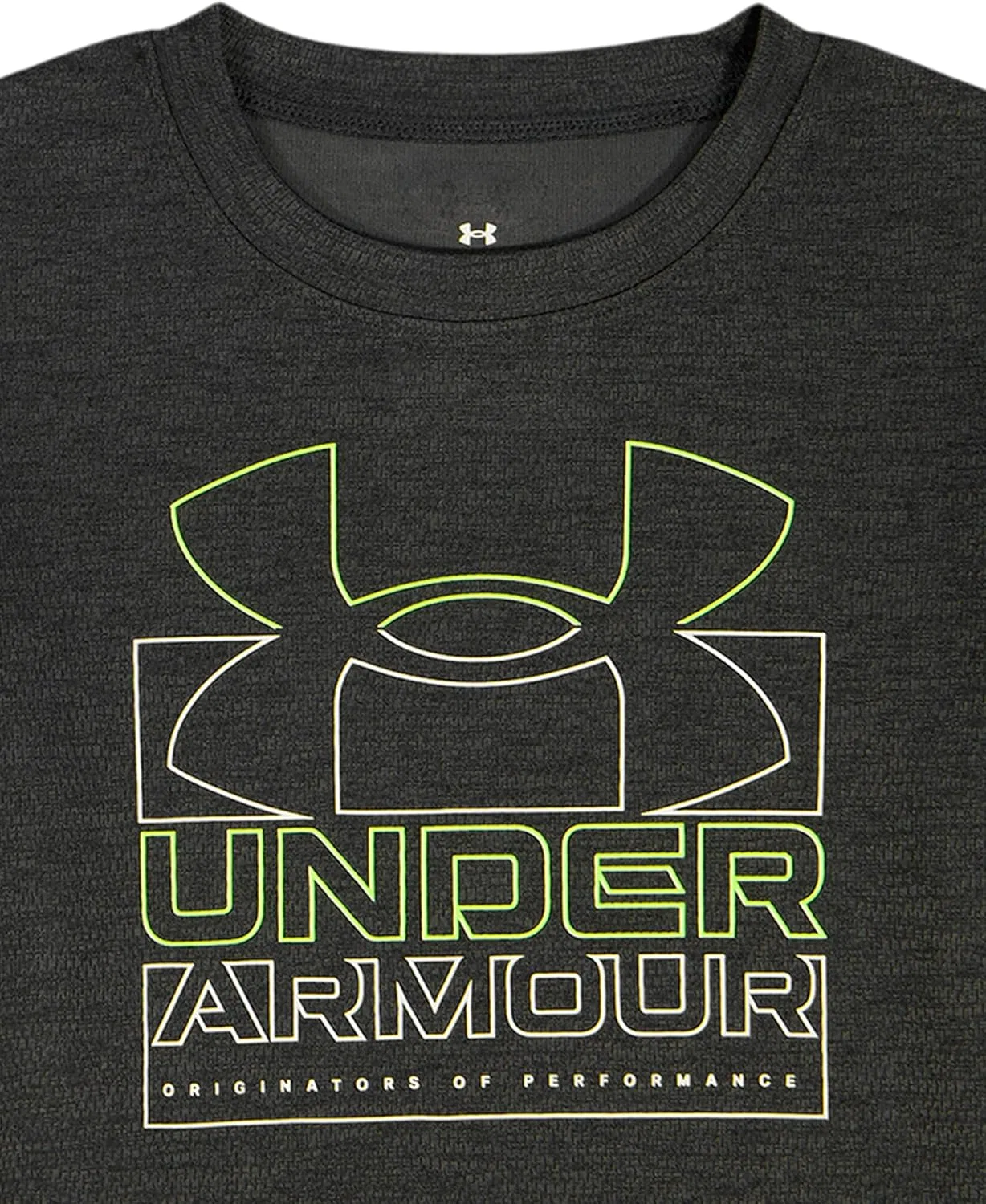 Детский спортивный набор из футболки и шорт, Under Armour, Black Twisty — фото 4