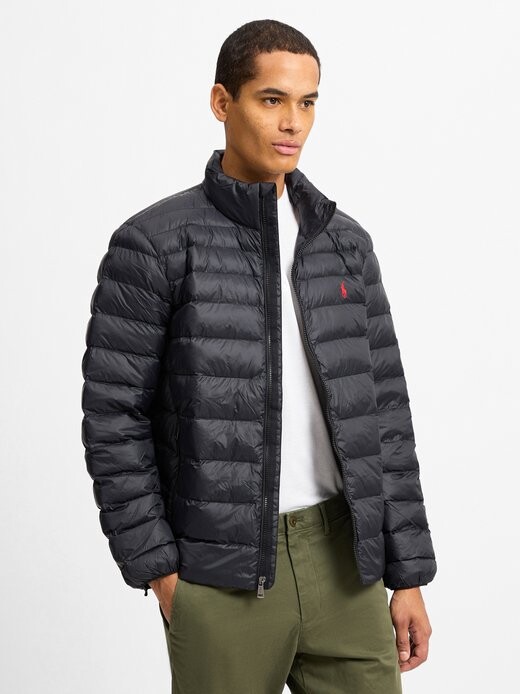 

Стеганая куртка Polo Ralph Lauren, черный