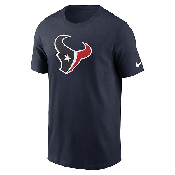 Мужская футболка Houston Texans Rewind Logo Essential цвета navy Nike — фото 3