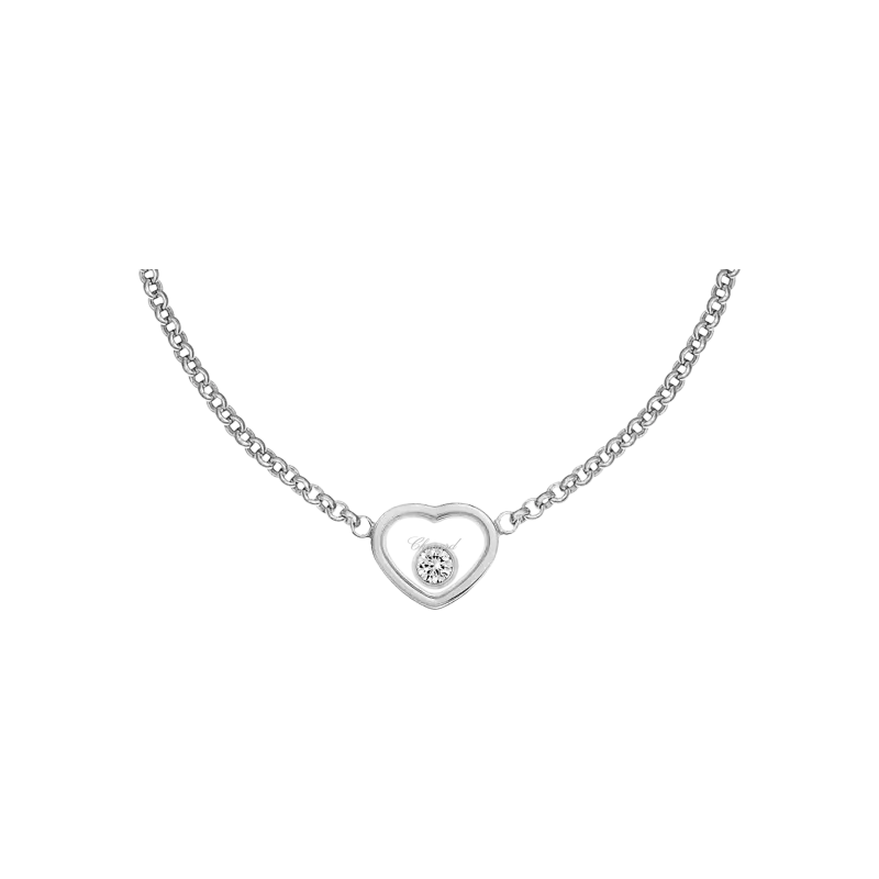 

Chopard - колье my happy hearts, этичное белое золото, бриллиант - 81a086-1001 CHOPARD