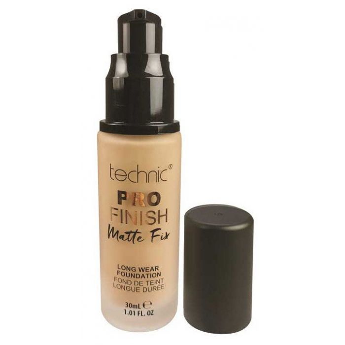 

Тональная основа Base de Maquillaje Finish Matte Fix Foundation Technic, Beige