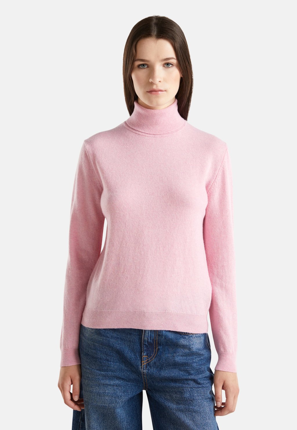 

Джемпер TURTLENECK United Colors of Benetton, розовый