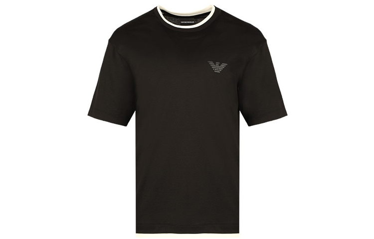 

Футболка мужская черная EMPORIO ARMANI