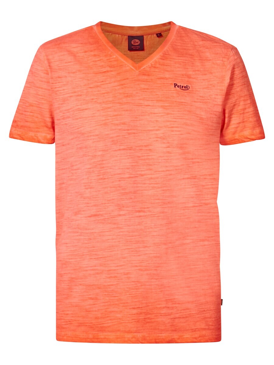 

Классическая футболка Petrol Industries Shirt Field, цвет coral