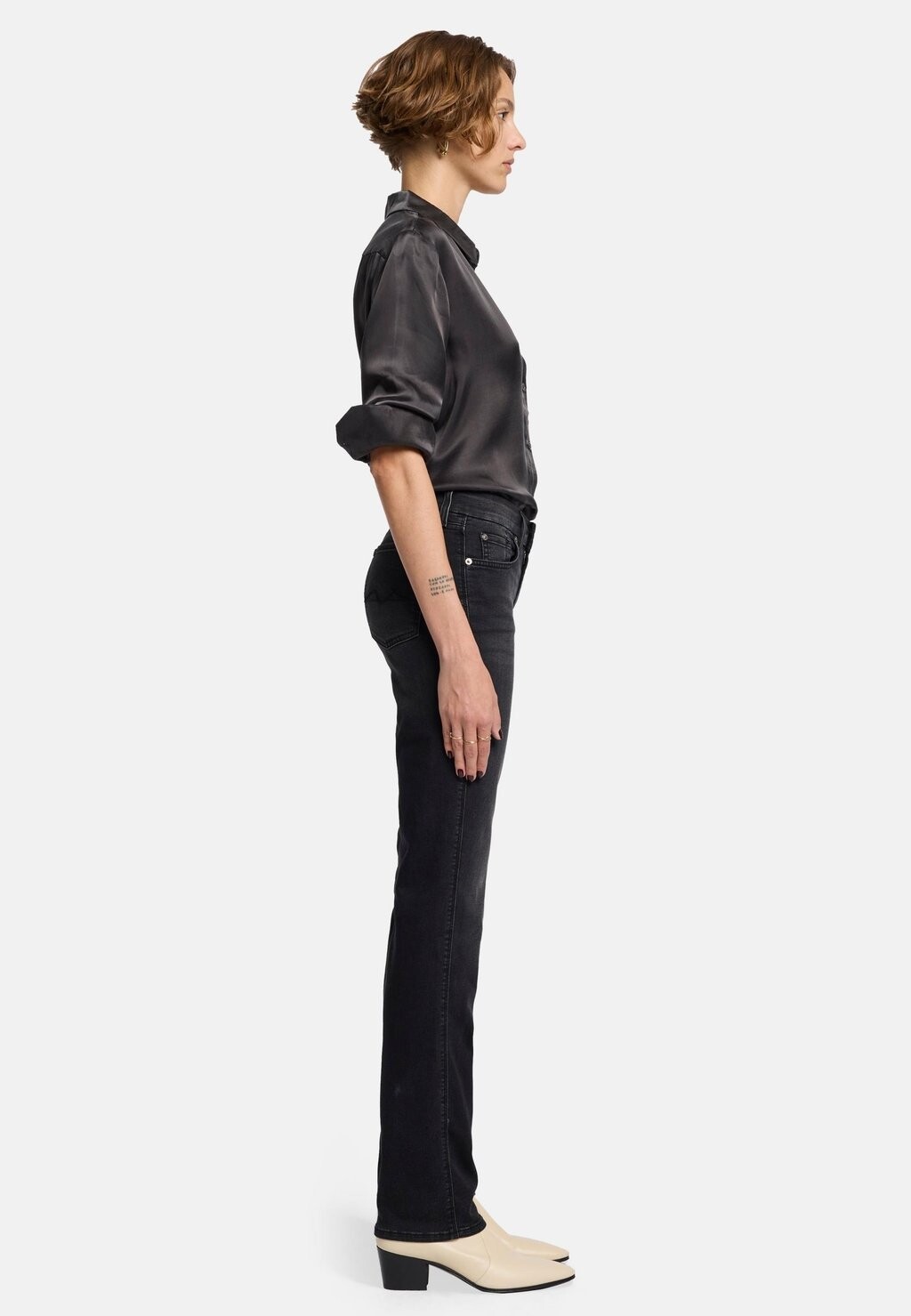 

Джинсы облегающего кроя KIMMIE 7 for all mankind, черный