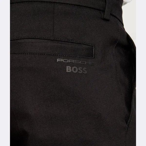 Брюки-Кане классического кроя Boss, черный — фото 4