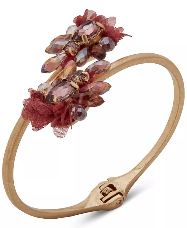 

Браслет-Манжета с кластером камней Lonna & Lilly, wine