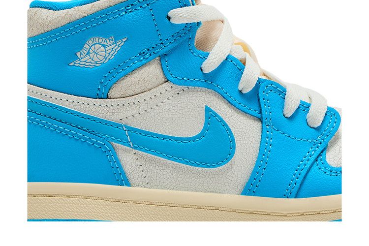 Кроссовки Air Jordan Air Jordan 1 Retro High OG TD 'UNC Reimagined', синий — фото 3