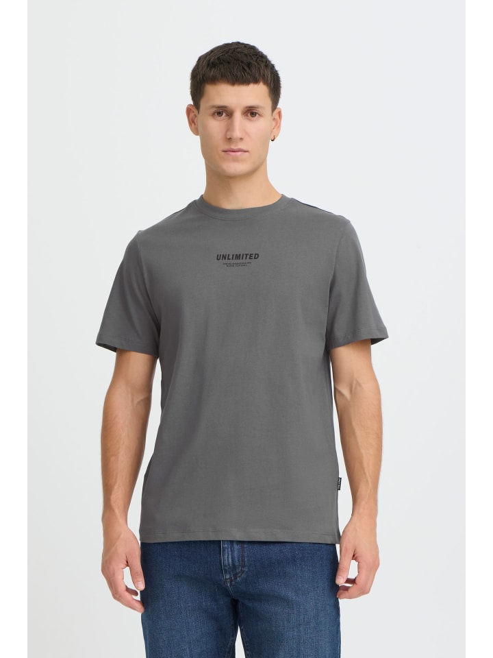 

BLEND Футболка с круглым вырезом BHMStema серого цвета