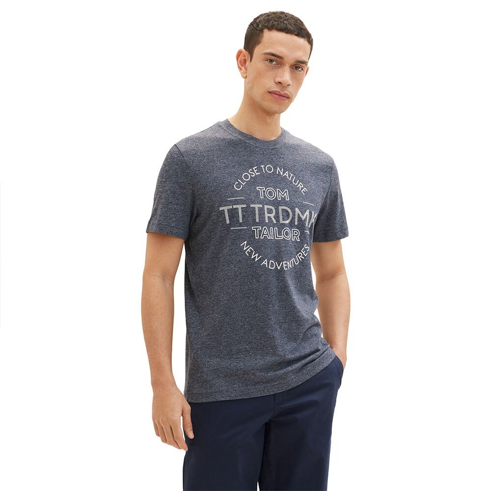 

Футболка Tom Tailor Printed Grindle T-shirt, серый