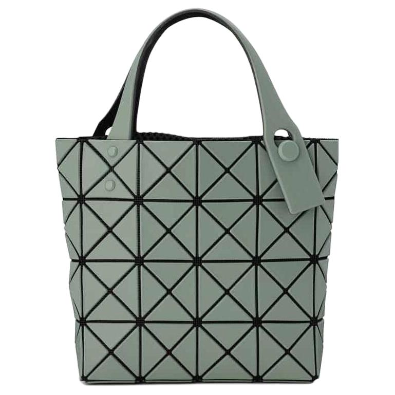 

ISSEY MIYAKE Сумка-мессенджер Lucent Boxy из поливинилхлорида, квадратная, стандартная, женская, горохово-зеленая