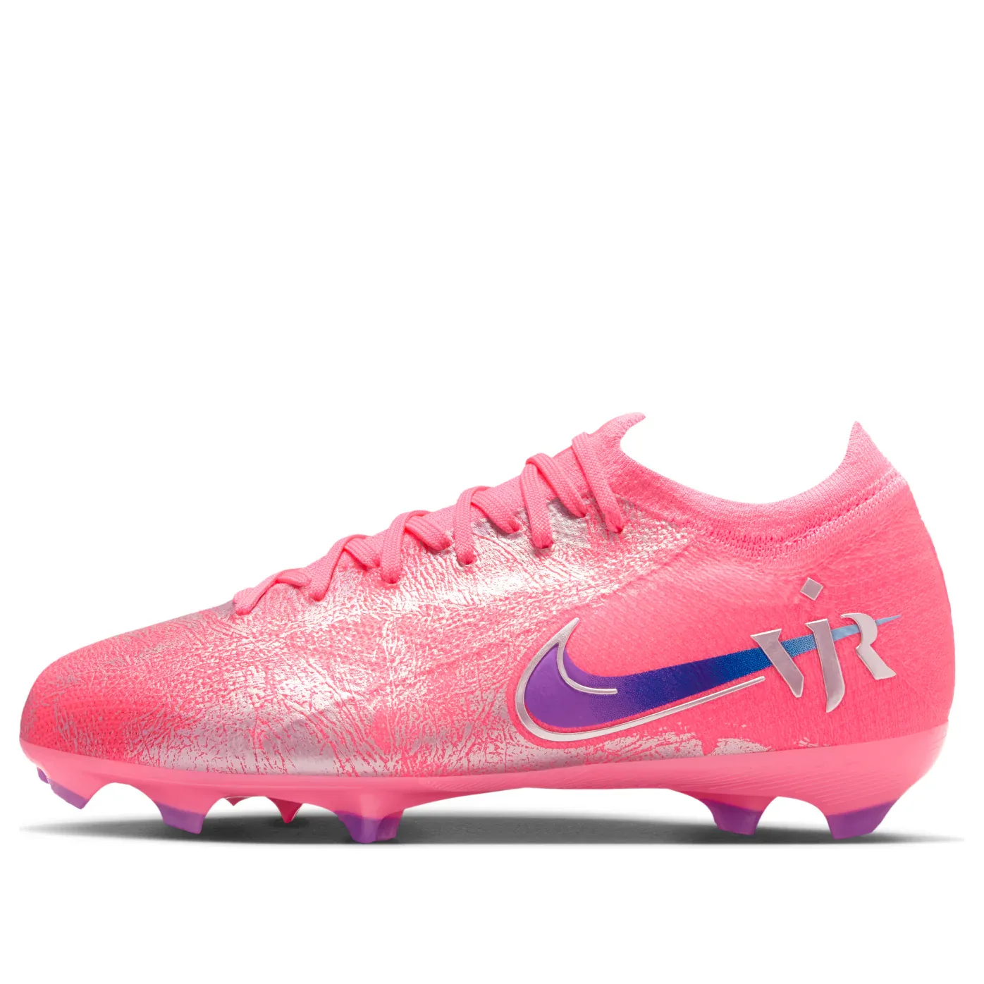 Бутсы (GS) Nike Jr. Mercurial Vapor 16 Pro «Vini Jr.» ИМ3649-640, розовый