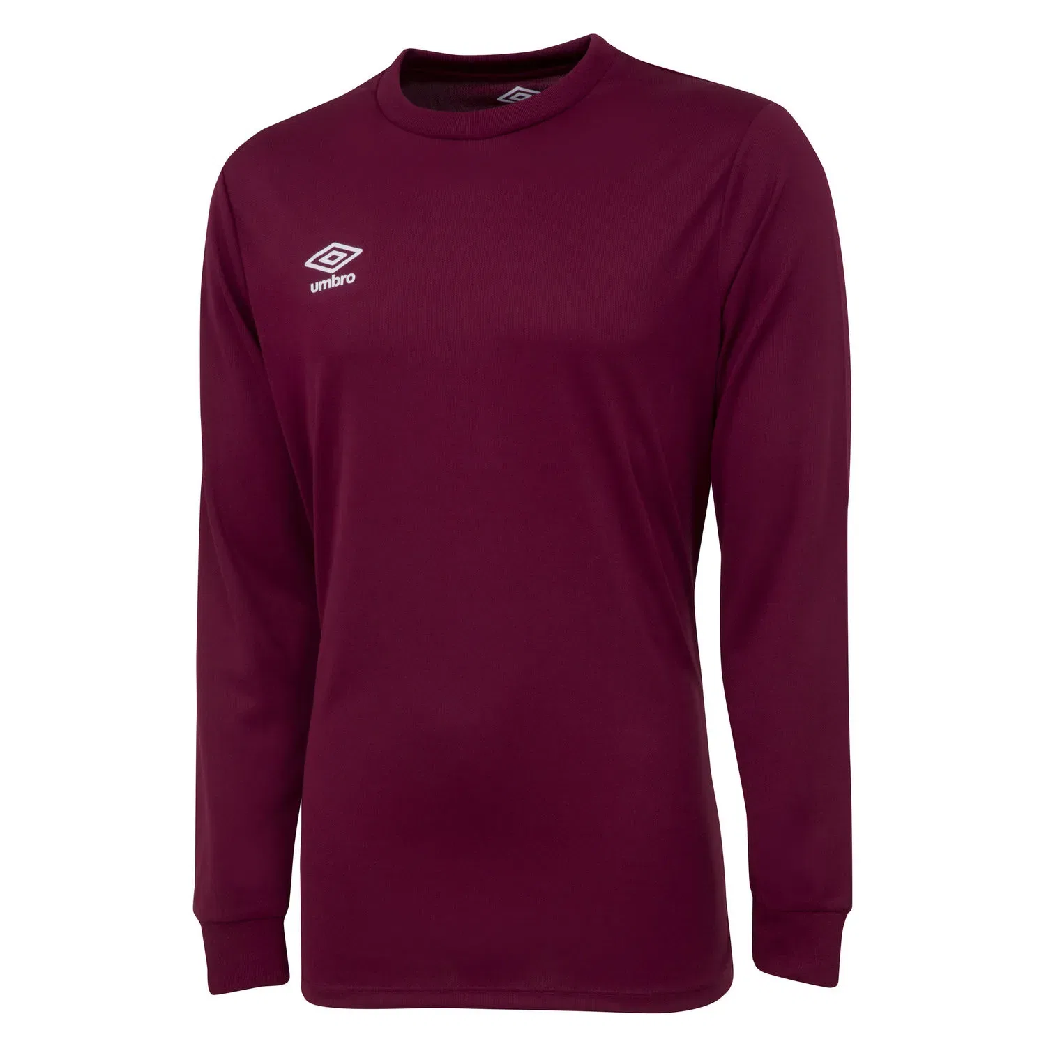 Детская футболка с логотипом Umbro, бордовый