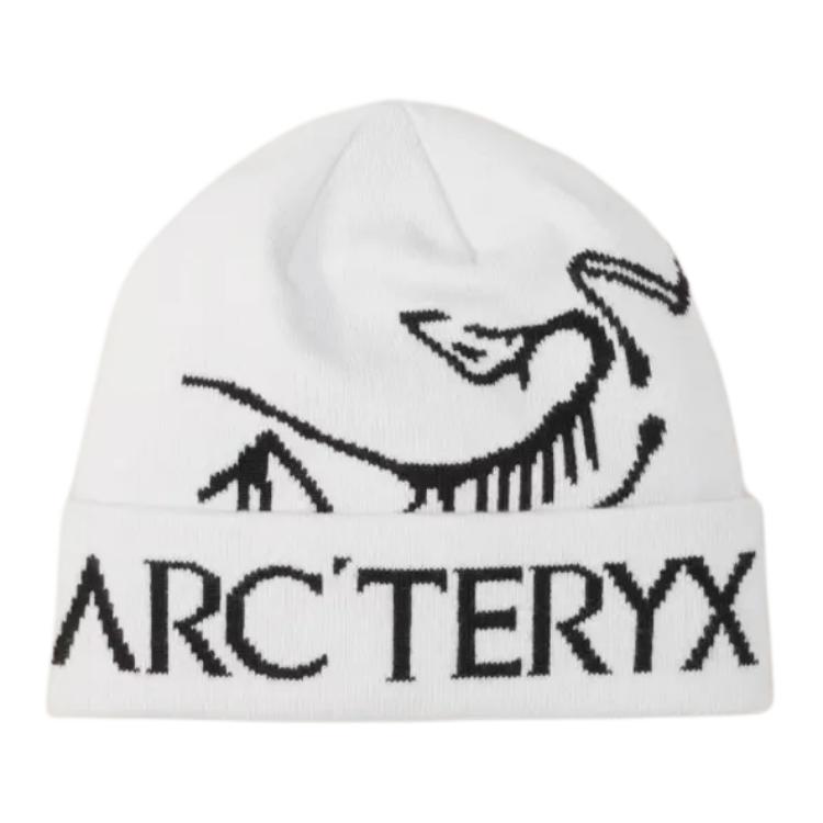 

Arcteryx Чёрная унисекс шапка из переработанного полиэстера, Gray White