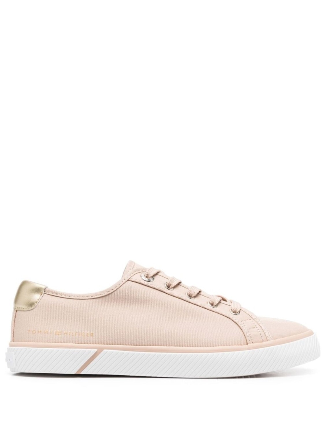 Tommy Hilfiger кеды на шнуровке, розовый