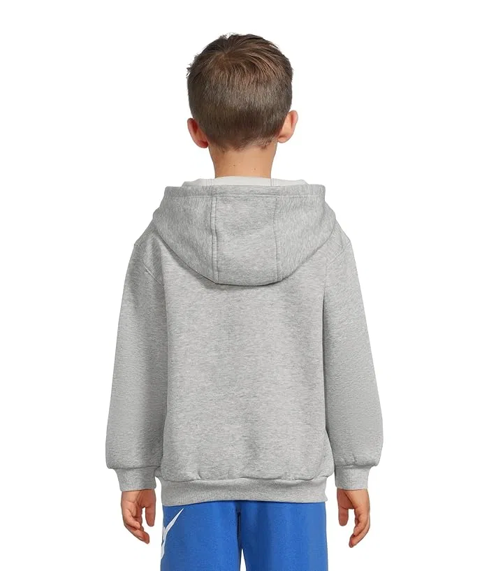 Худи Club Fleece Hoodie Nike Kids, Dark Grey Heather — фото 2