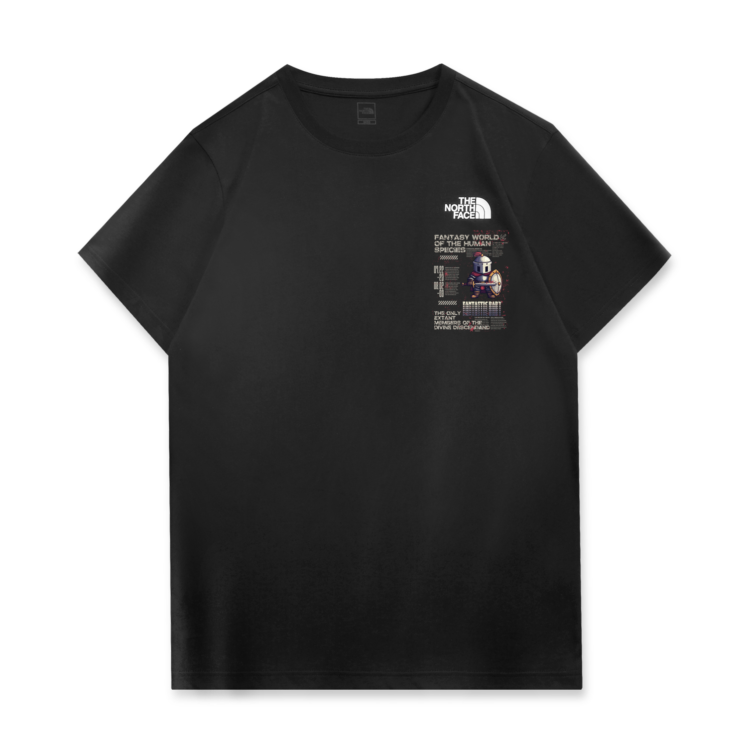 

THE NORTH FACE Футболка унисекс черная, Черный, THE NORTH FACE Футболка унисекс черная