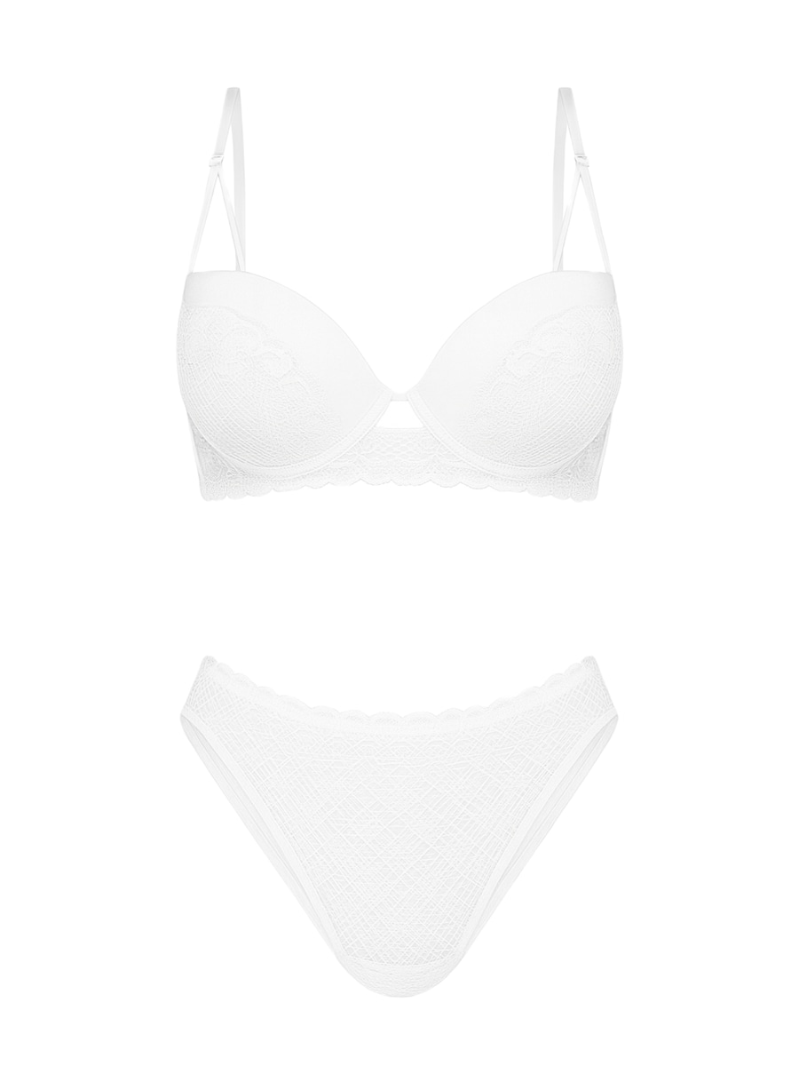 

Комплекты нижнего белья с футболками C&City, экрю