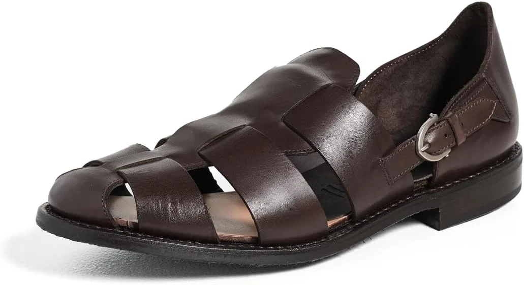 Сандалии мужские Allen Edmonds, темно-коричневые