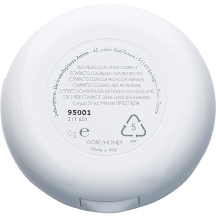 Avene Тонированное компактное средство с высокой защитой Spf50 — мед для женщин10G, Avene — фото 2