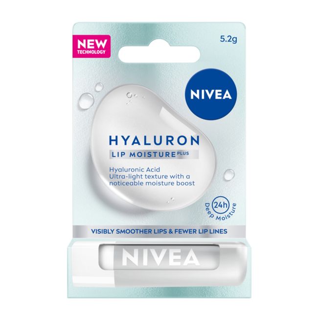 

Гиалуроновая влага плюс бальзам для губ Nivea, 5,2 гр
