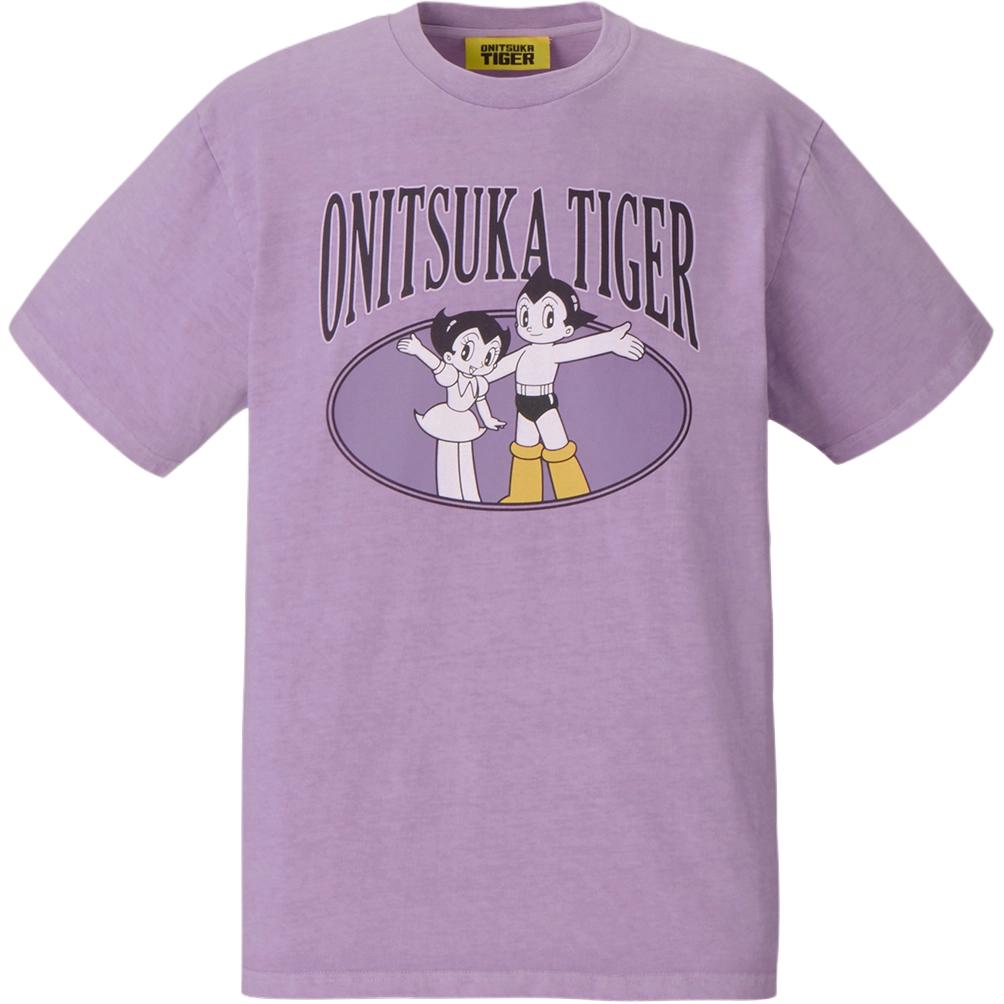 

Onitsuka Tiger Футболка унисекс фиолетовая, Фиолетовый, Onitsuka Tiger Футболка унисекс фиолетовая