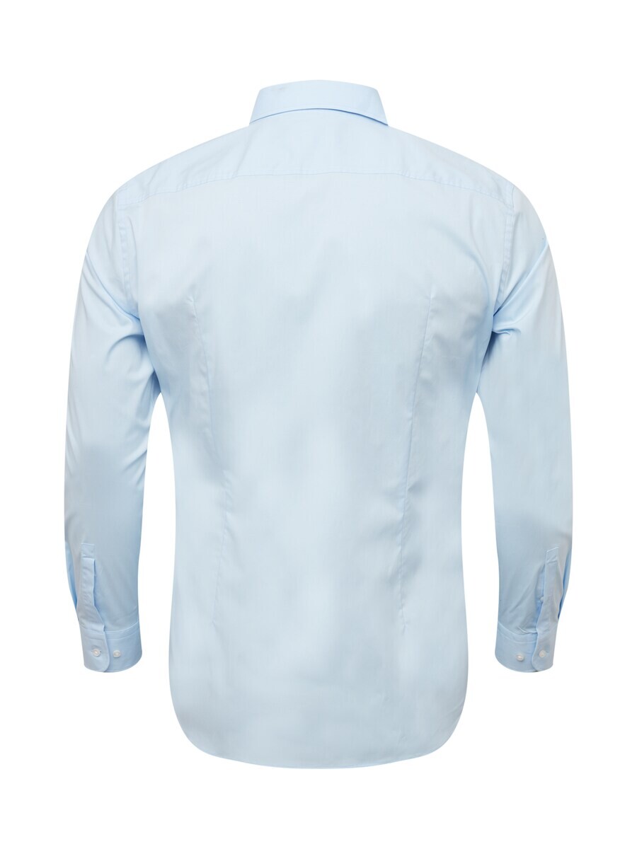 Повседневная рубашка BOSS Slim fit Button Up Shirt H-Hank, светло-синий — фото 3