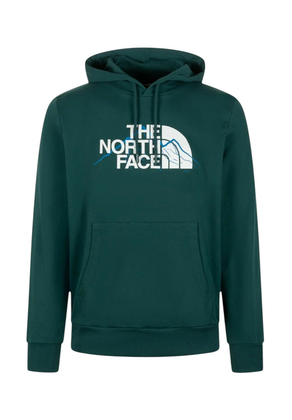 

Толстовка The North Face, зеленый