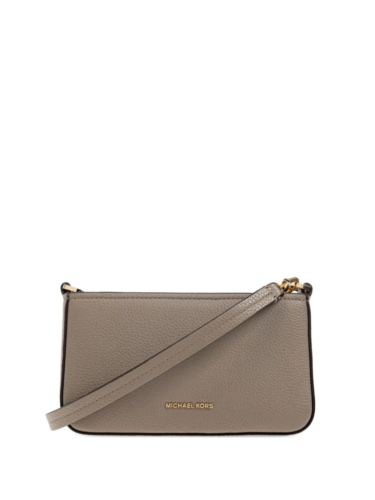 

Сумка-тоут из шагреневой кожи Michael Michael Kors, серый