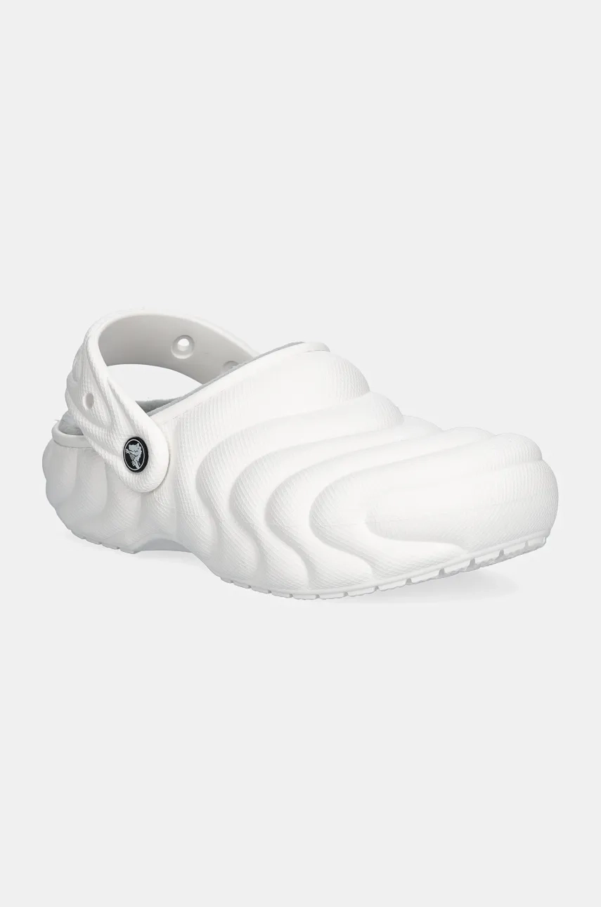 Классические шлепанцы Overpuff Clog на подкладке Crocs, белый