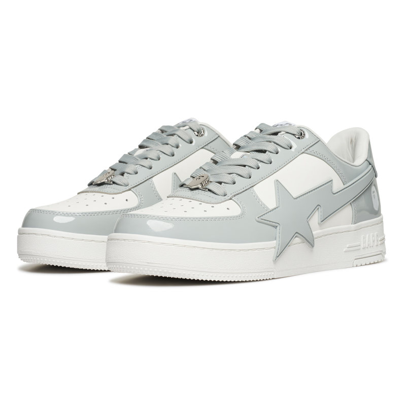 A BATHING APE Серые мужские лоу-топ скейтборд кроссовки GYA, цвет Gray GYA — фото 2
