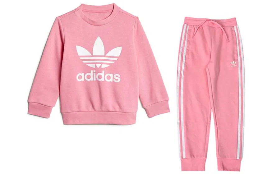 Детский комплект одежды Adidas Originals Adicolor розовый
