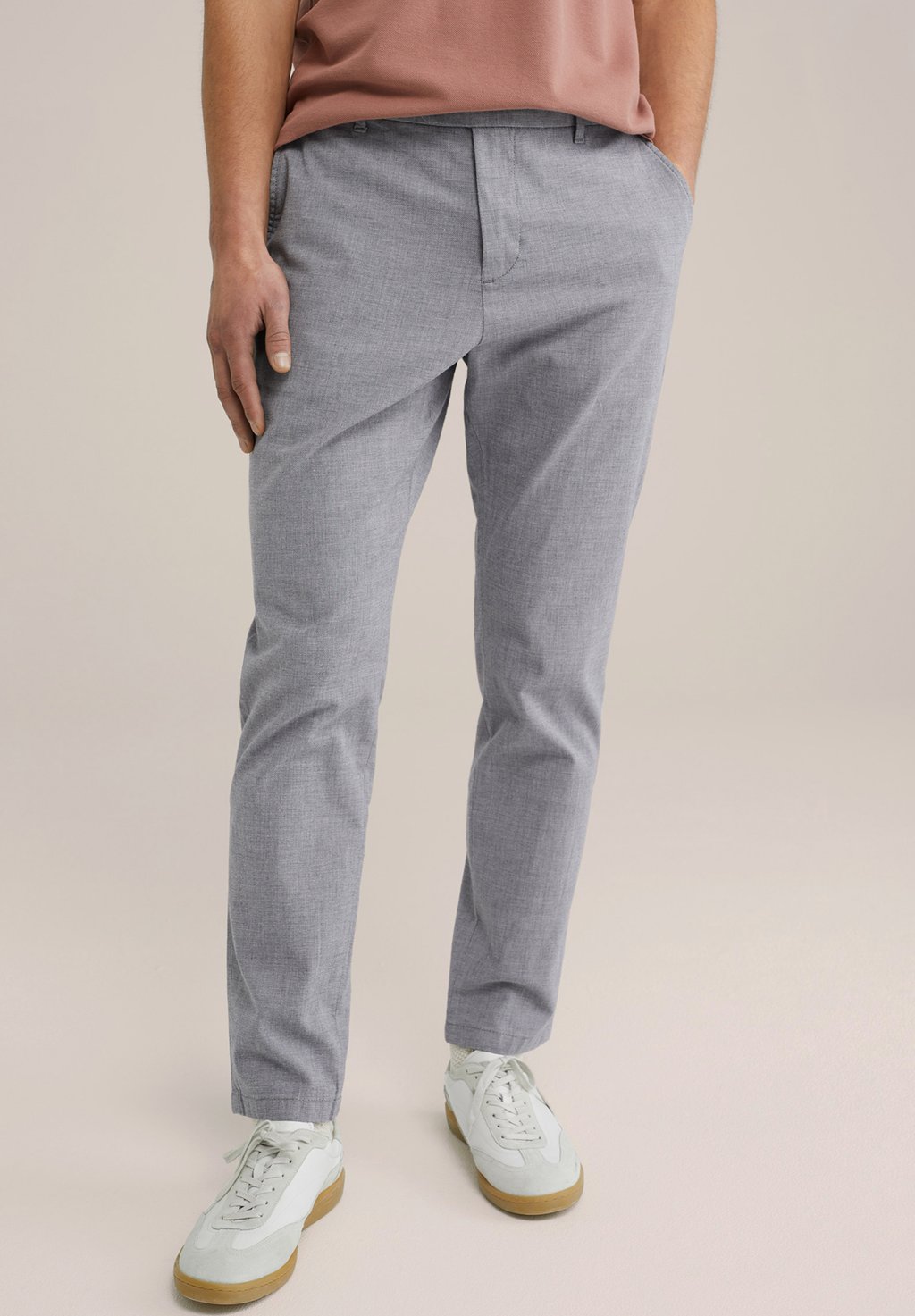 

Брюки WE Fashion, сине-серый