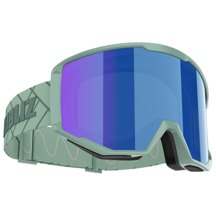 

Горнолыжные очки Spark матовые зеленые коричневые синие мульти Bliz