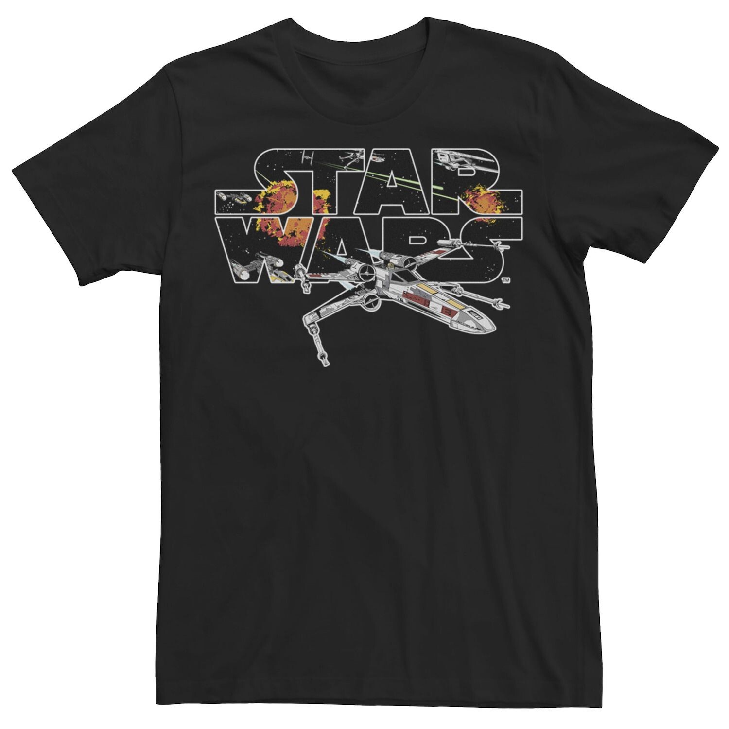 

Мужская футболка с логотипом Star Wars X-Wing Licensed Character