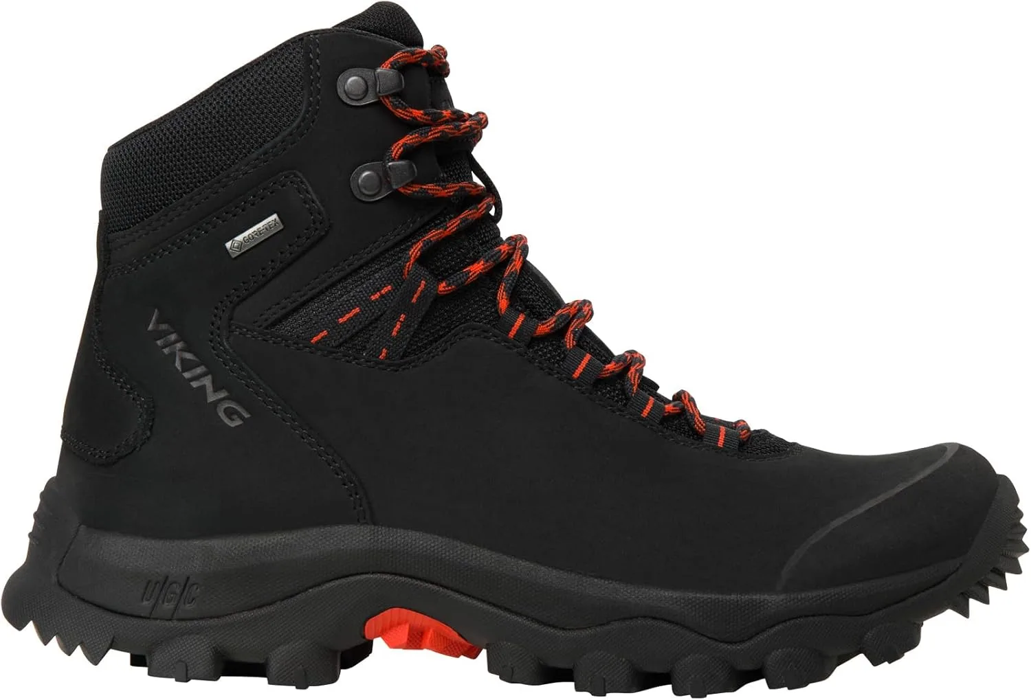 Кроссовки унисекс Viking Villrein Mid GTX, черный/красный