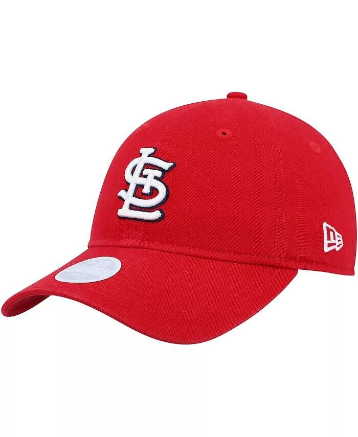 

Женская красная регулируемая кепка с логотипом команды St. Louis Cardinals Core Classic 9TWENTY New Era, красный