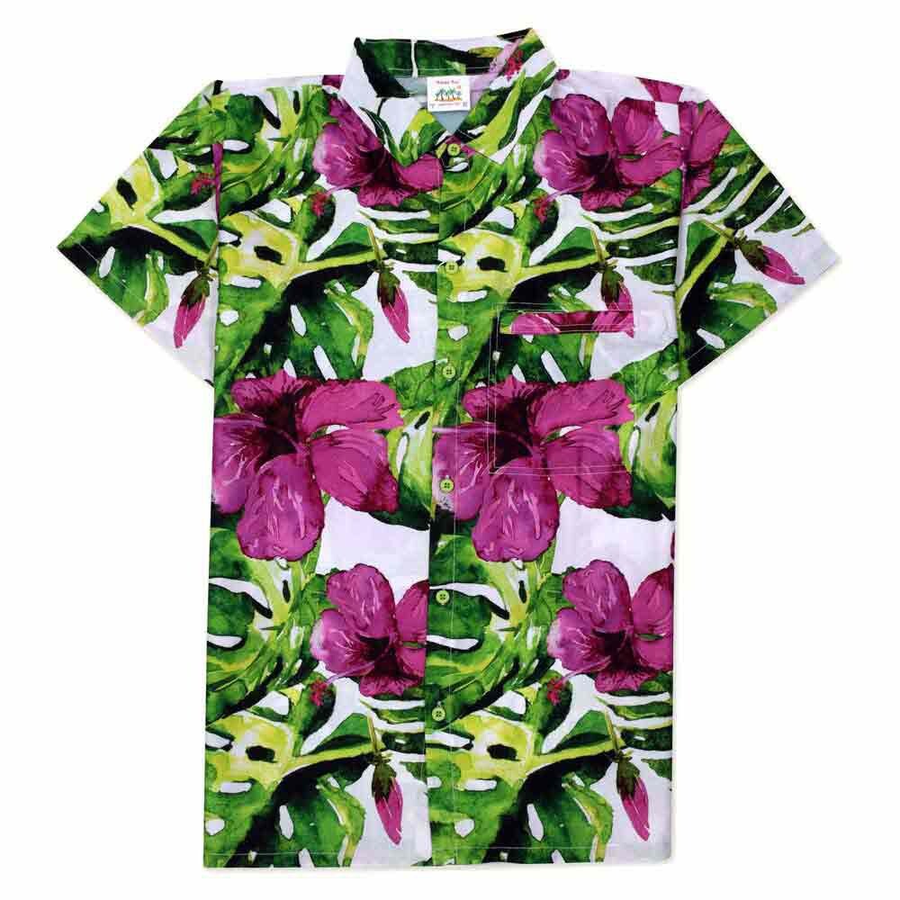 

Рубашка Happy Bay The purple passion hawaiian, розовый