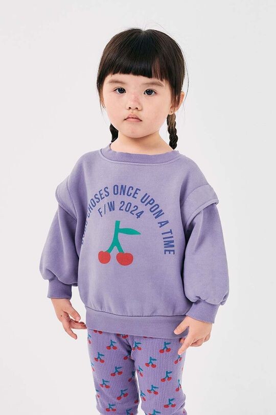 

Детская толстовка Bobo Choses, фиолетовый