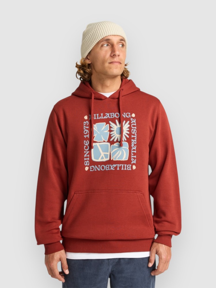 

Худи Billabong Equity Po Hoodie, brick